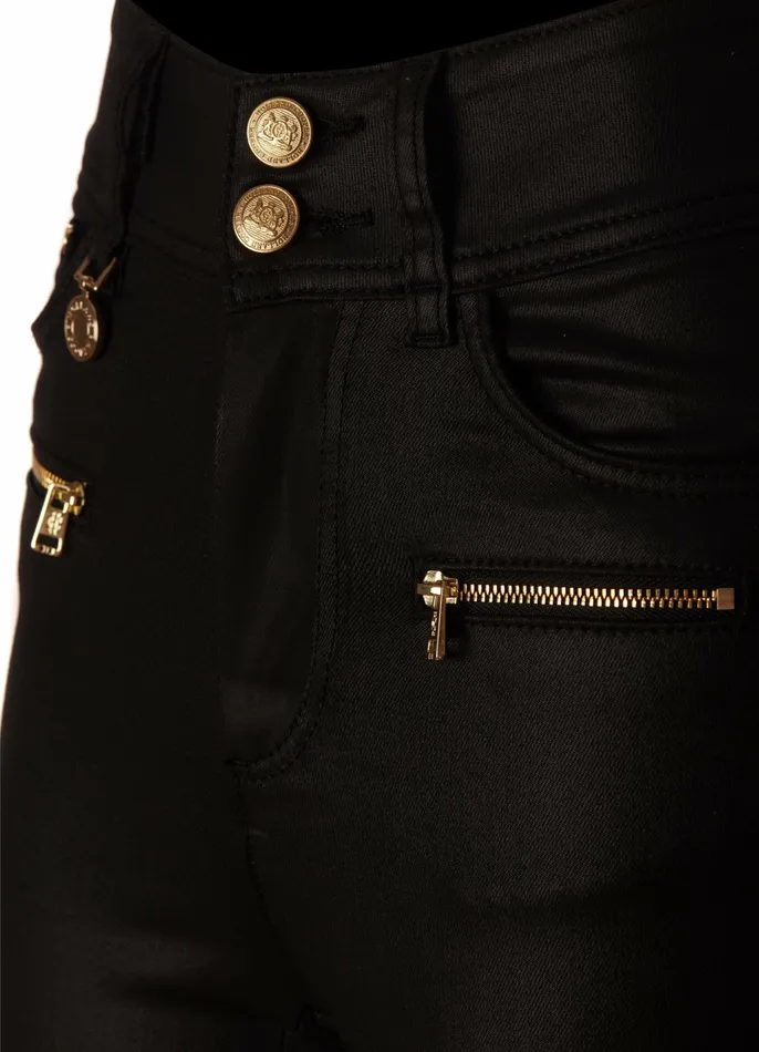 Coated Jodhpur Jean Black Jeans Holland Cooper Womens Coated Jodhpur Jean Black Jeans Holland Cooper Womens