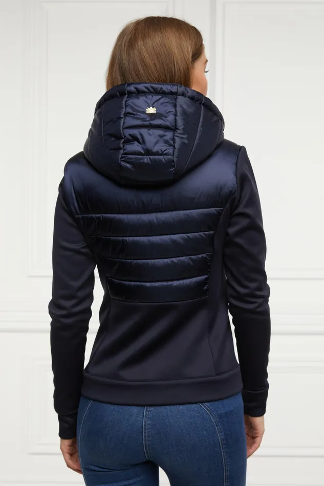Coats and Jackets Womens Hybrid Shell Jacket Ink Navy Holland Cooper Coats and Jackets Womens Hybrid Shell Jacket Ink Navy Holland Cooper