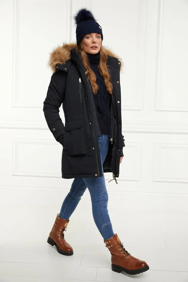 Coats MultiWay Expedition Parka Ink Navy 8211 Holland Cooper Womens Coats MultiWay Expedition Parka Ink Navy 8211 Holland Cooper Womens