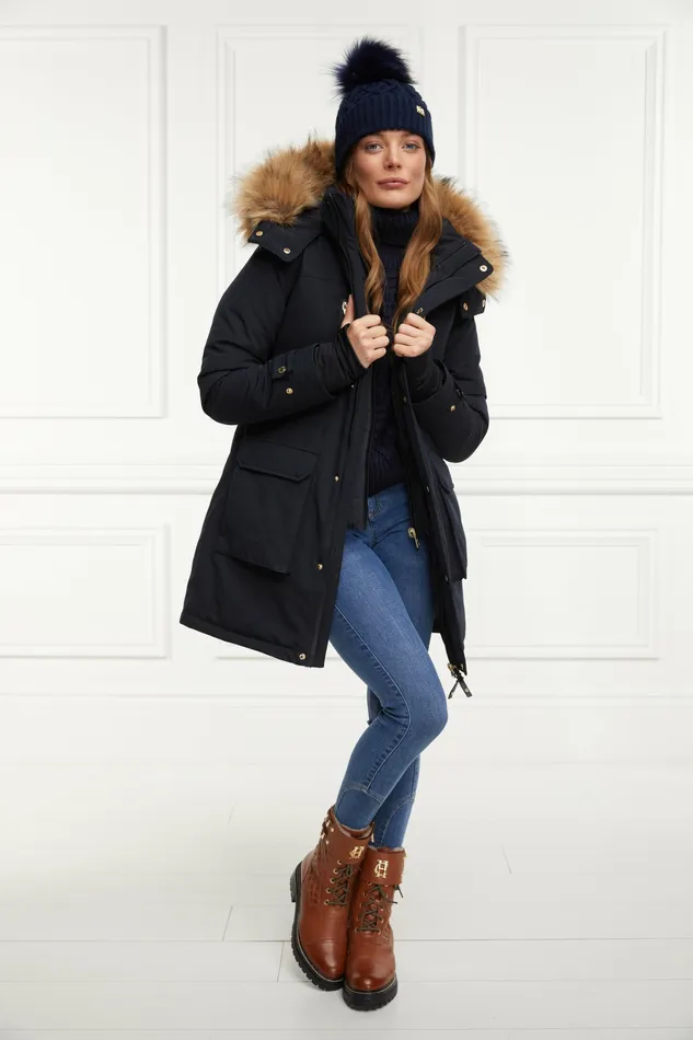 Coats MultiWay Expedition Parka Ink Navy 8211 Holland Cooper Womens Coats MultiWay Expedition Parka Ink Navy 8211 Holland Cooper Womens