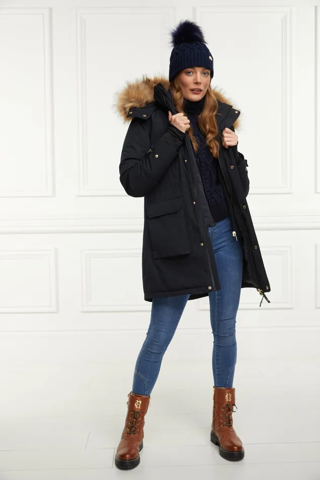 Coats MultiWay Expedition Parka Ink Navy 8211 Holland Cooper Womens Coats MultiWay Expedition Parka Ink Navy 8211 Holland Cooper Womens