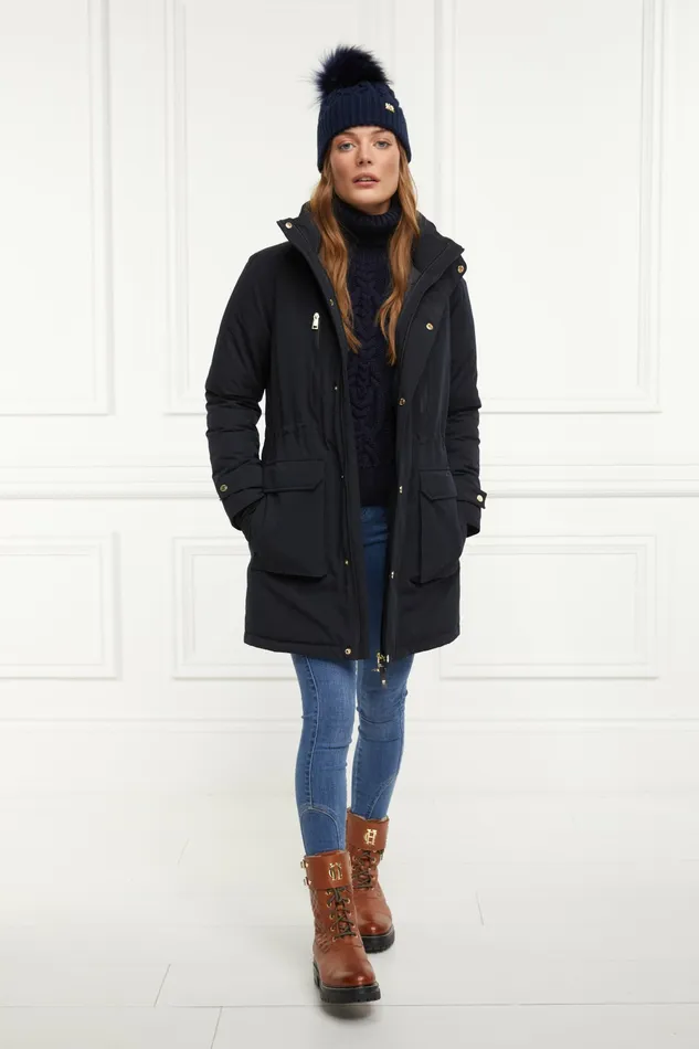 Coats MultiWay Expedition Parka Ink Navy 8211 Holland Cooper Womens Coats MultiWay Expedition Parka Ink Navy 8211 Holland Cooper Womens