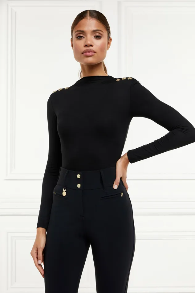 Contour Trouser Black Womens Trousers Holland Cooper Contour Trouser Black Womens Trousers Holland Cooper