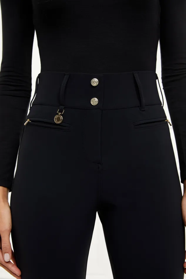 Contour Trouser Black Womens Trousers Holland Cooper Contour Trouser Black Womens Trousers Holland Cooper