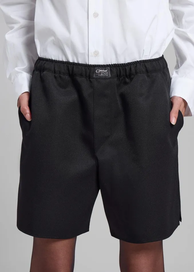 Coperni Boxer Shorts 8211 Black Women The Frankie Shop Clothing