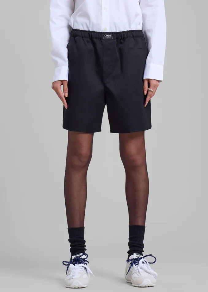 Coperni Boxer Shorts 8211 Black Women The Frankie Shop Clothing