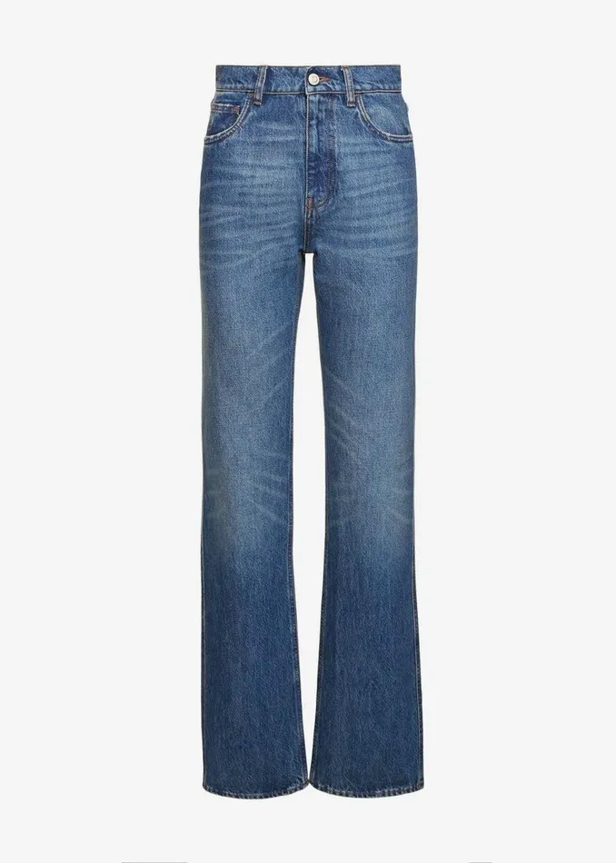 Coperni Straight Leg Denim Pants 8211 Blue Women The Frankie Shop Clothing