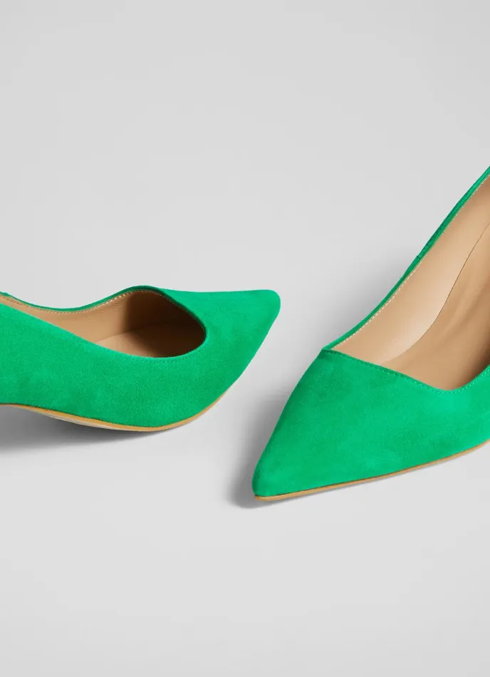 Court Shoes Women LKBennett Sloane Green Suede Block Heel Courts Eden Green Court Shoes Women LKBennett Sloane Green Suede Block Heel Courts Eden Green