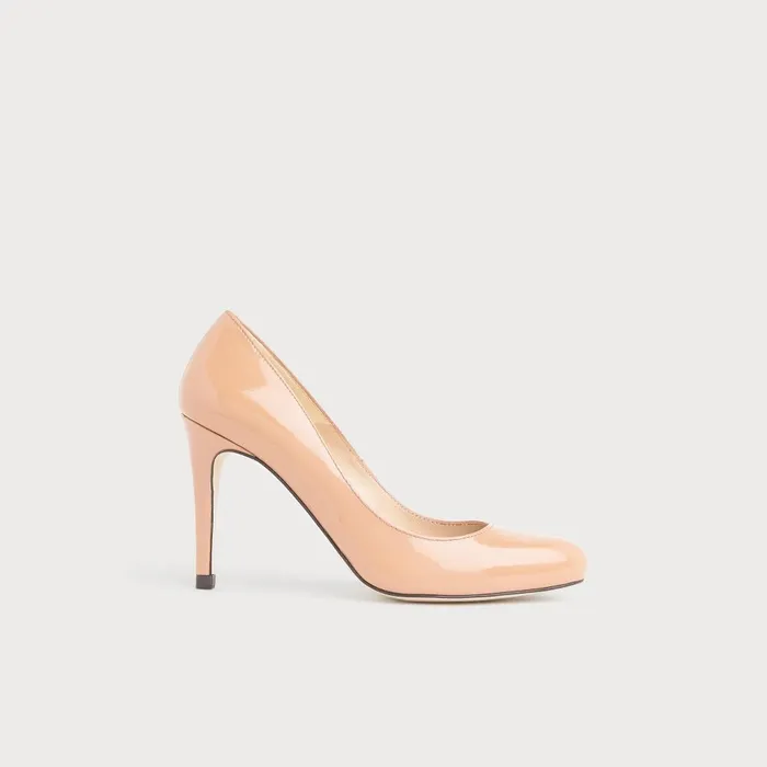 Court Shoes Women LKBennett Stila Dusty Rose Patent Closed Courts Pink