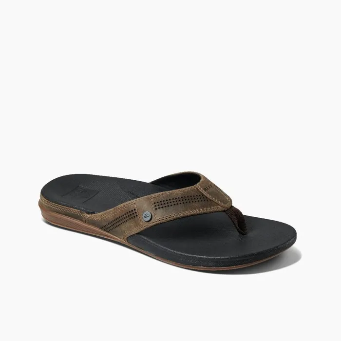 Cushion Lux Tanblack Men Reef Sandals