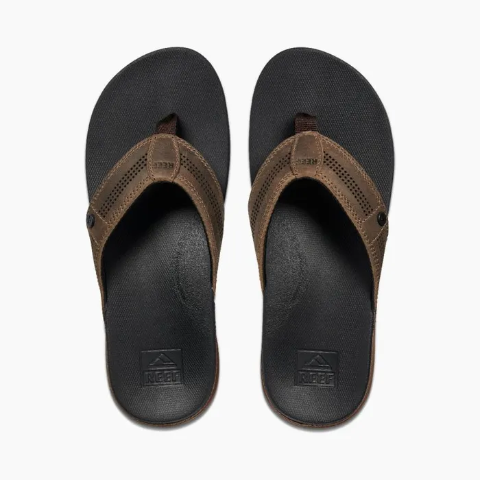 Cushion Lux Tanblack Men Reef Sandals