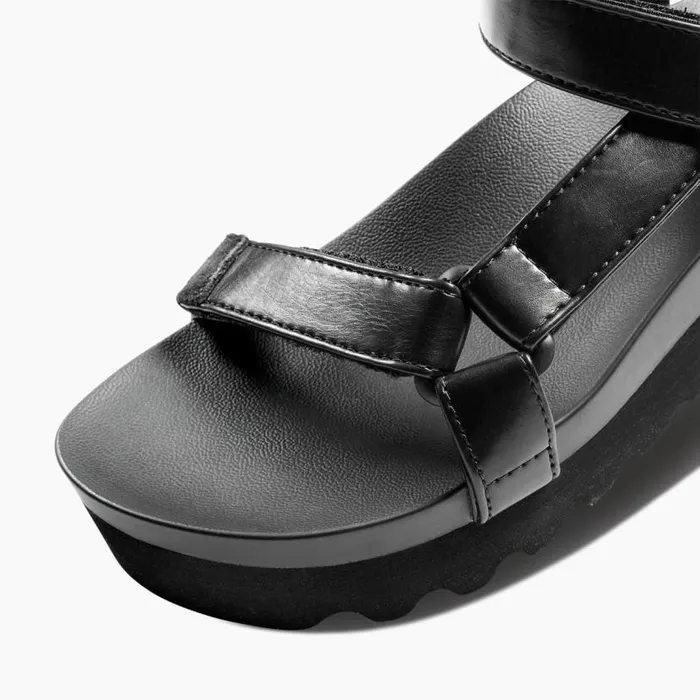 Cushion Rem Hi Coco Black Women Reef Sandals