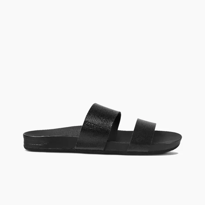 Cushion Vista Black Women Reef Sandals