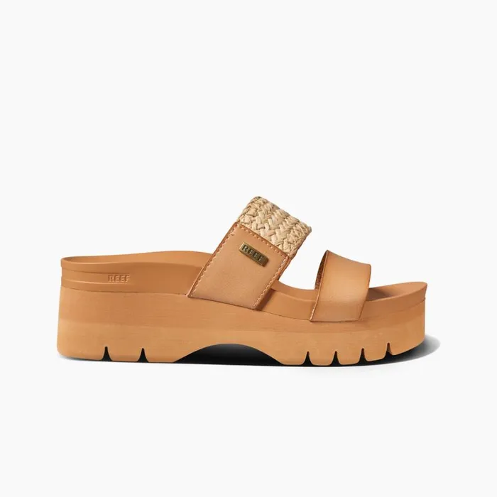 Cushion Vista Higher Natural Raffia Women Reef Sandals