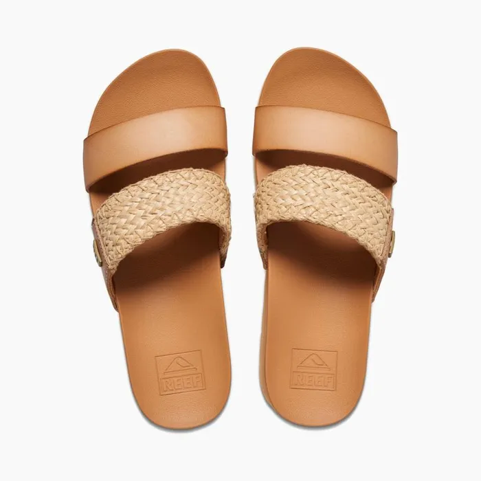 Cushion Vista Higher Natural Raffia Women Reef Sandals