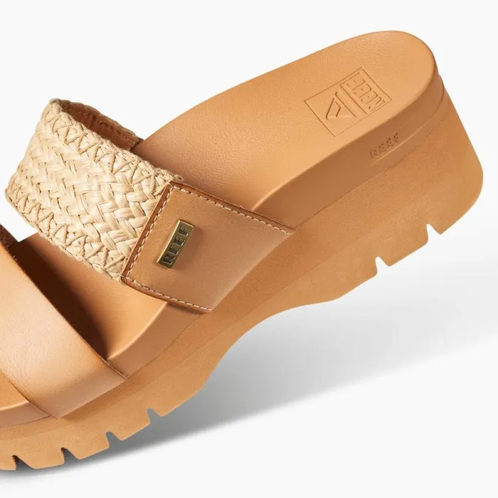Cushion Vista Higher Natural Raffia Women Reef Sandals