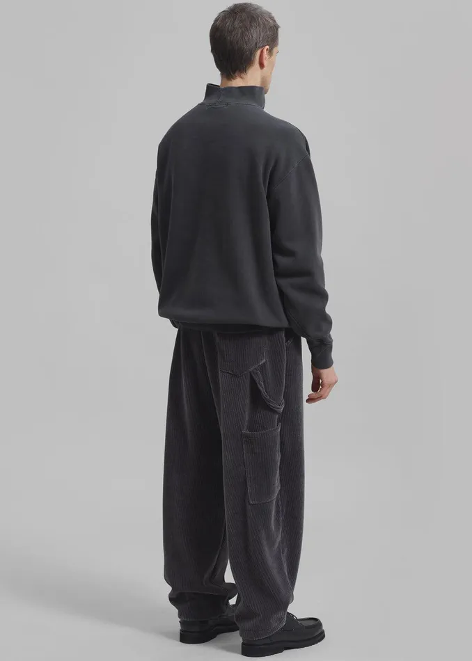 Declan Corduroy Pants 8211 Charcoal Men The Frankie Shop Clothing