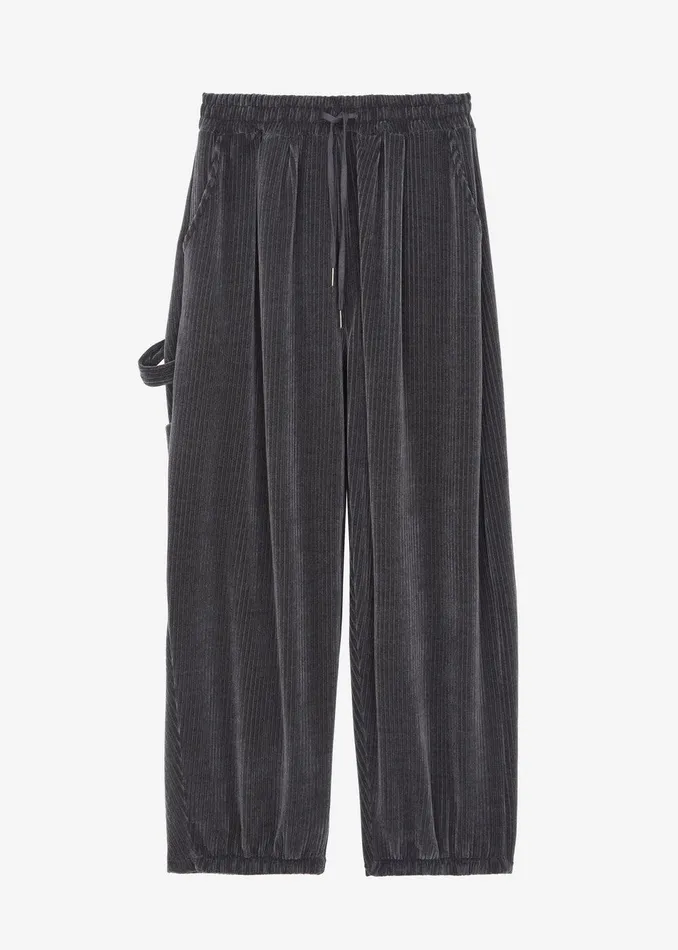 Declan Corduroy Pants 8211 Charcoal Men The Frankie Shop Clothing