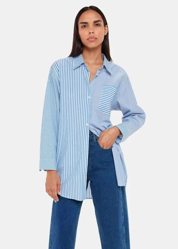 Denim Stretch Barrel Leg Jean WomenKids Whistles Trousers