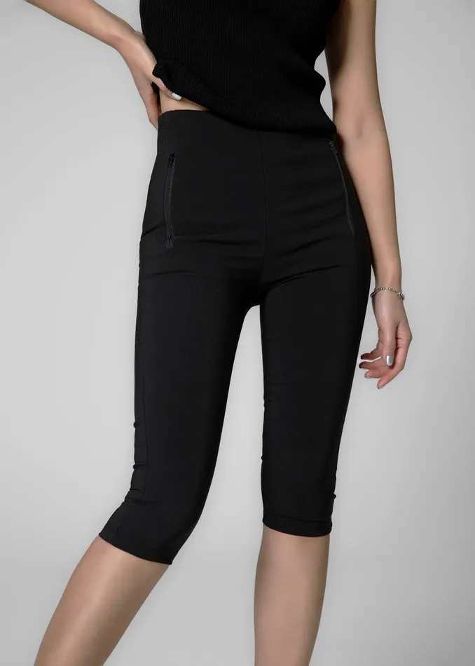 Desara Capri Leggings 8211 Black Women The Frankie Shop Clothing