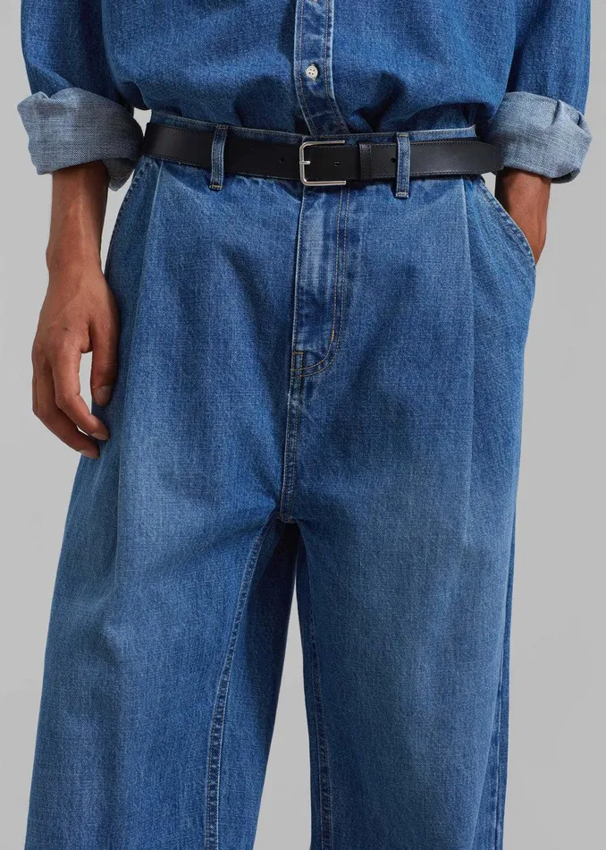 Drew Denim Pants 8211 Medium Wash Men The Frankie Shop Clothing