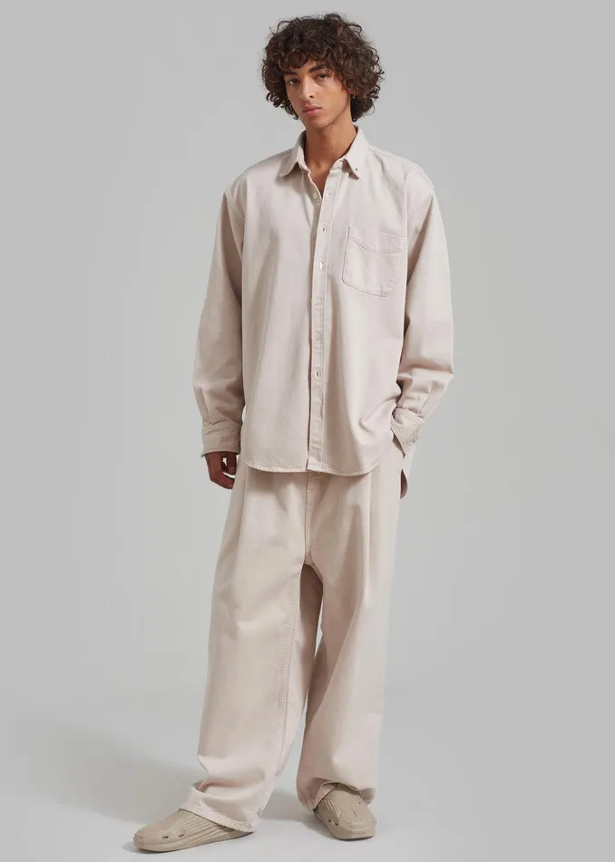 Drew Denim Pants 8211 Natural Men The Frankie Shop Clothing