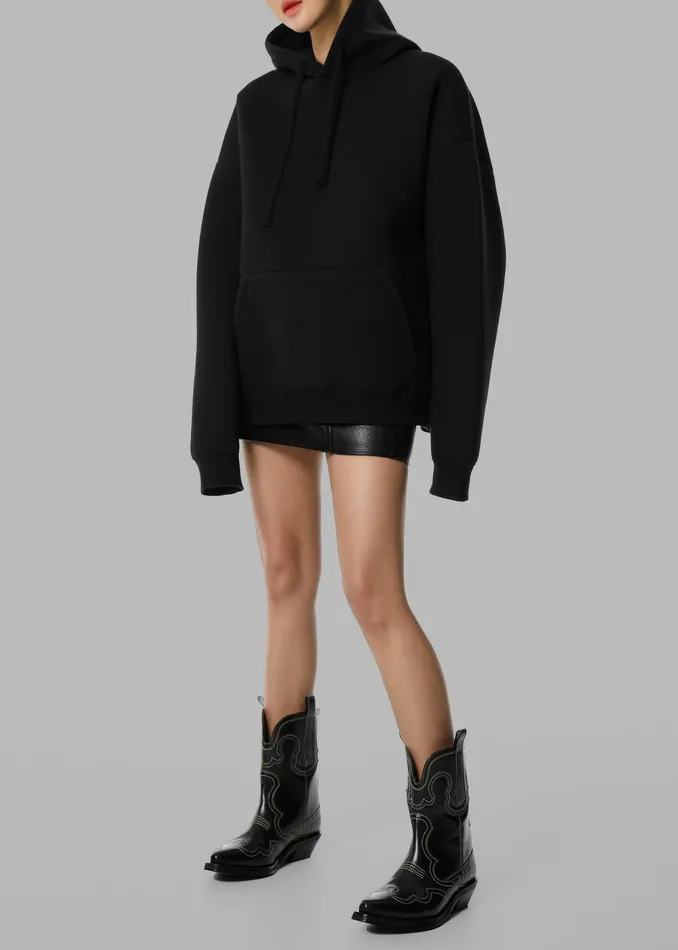 Easton Oversized Hoodie 8211 Black Women The Frankie Shop Clothing