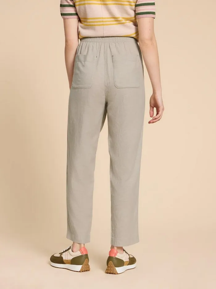 Elle Linen Blend Trouser Light Natural Women White Stuff Trousers Elle Linen Blend Trouser Light Natural Women White Stuff Trousers