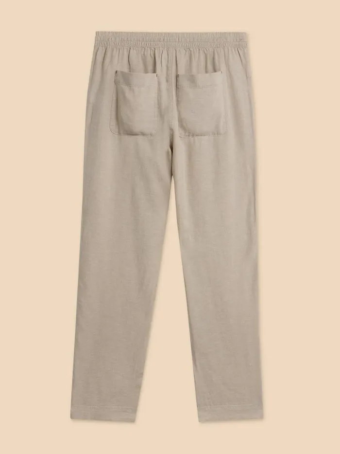 Elle Linen Blend Trouser Light Natural Women White Stuff Trousers Elle Linen Blend Trouser Light Natural Women White Stuff Trousers
