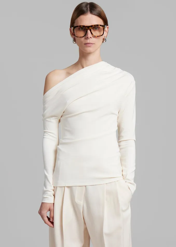 Esse Studios Fila Twist Top 8211 Crema Women The Frankie Shop Clothing
