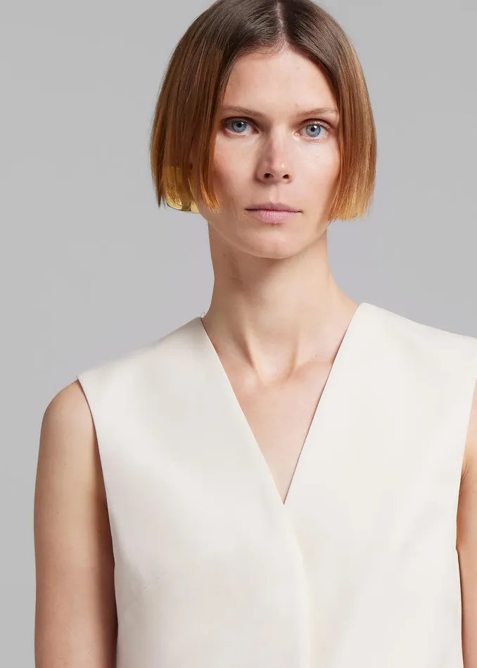 Esse Studios Portia Tailored Mini Dress 8211 Crema Women The Frankie Shop Clothing