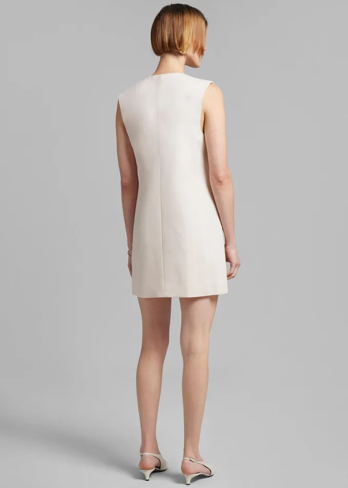 Esse Studios Portia Tailored Mini Dress 8211 Crema Women The Frankie Shop Clothing
