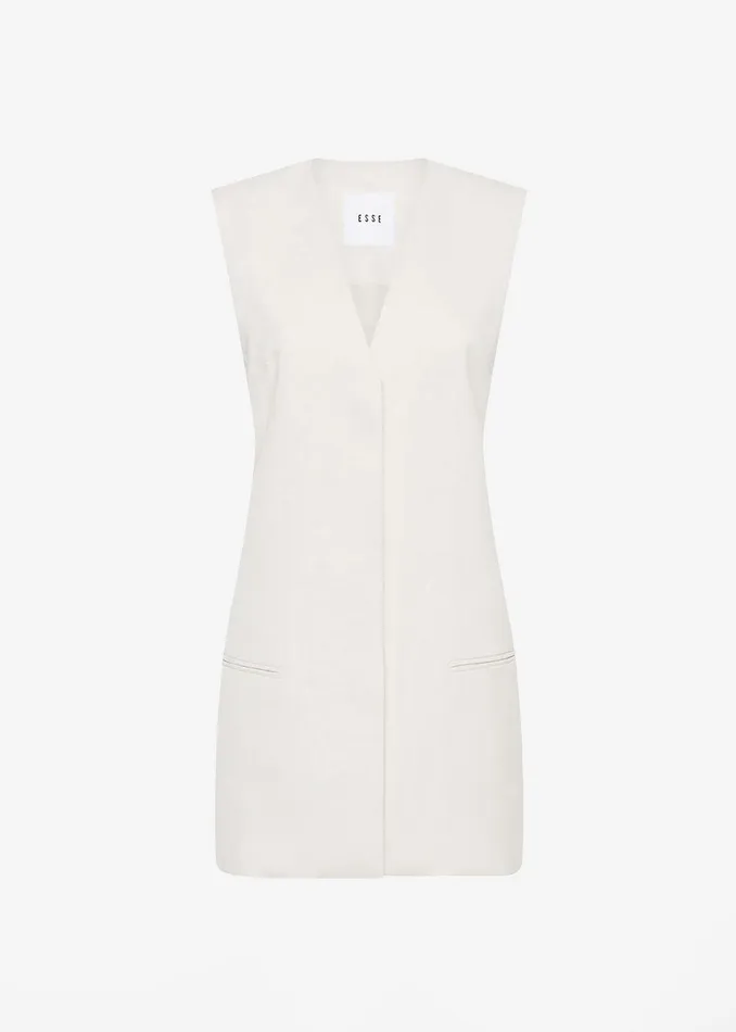 Esse Studios Portia Tailored Mini Dress 8211 Crema Women The Frankie Shop Clothing
