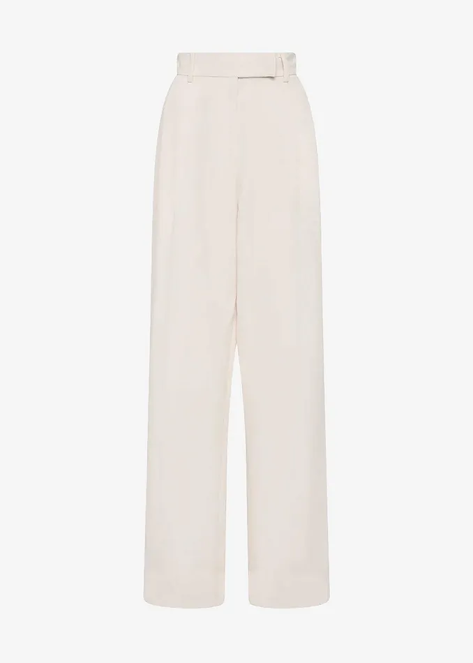 Esse Studios Portia Tailored Trousers 8211 Crema Women The Frankie Shop Clothing