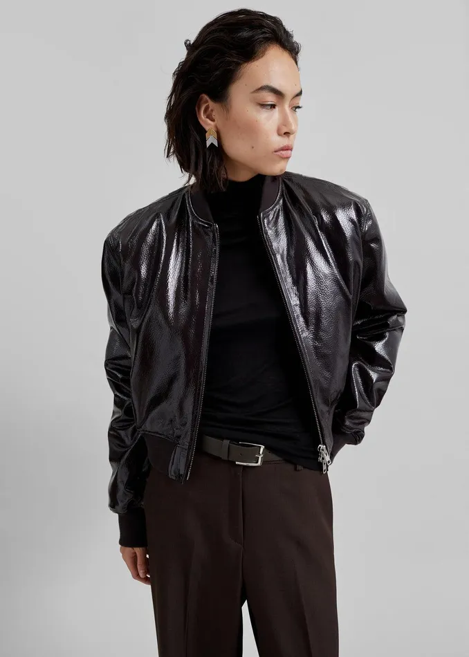 Evren Sheer Turtleneck 8211 Black Women The Frankie Shop Clothing