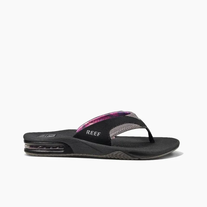 Fanning Blackgrey Women Reef Sandals