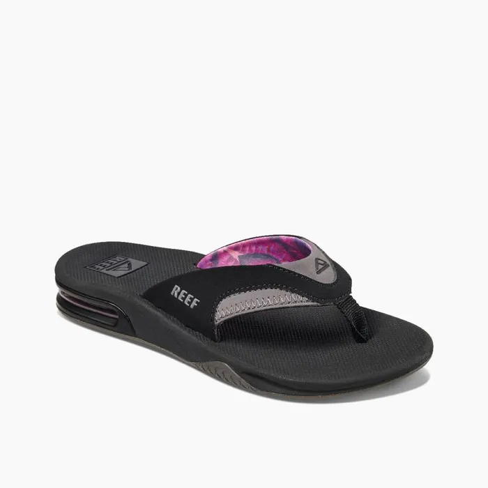 Fanning Blackgrey Women Reef Sandals