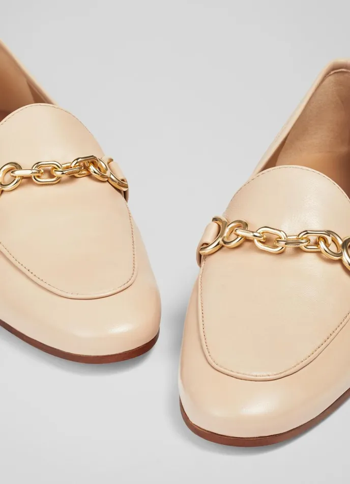 Flats Women LKBennett Adalynn Latte Leather Snaffle Loafers Latte Flats Women LKBennett Adalynn Latte Leather Snaffle Loafers Latte