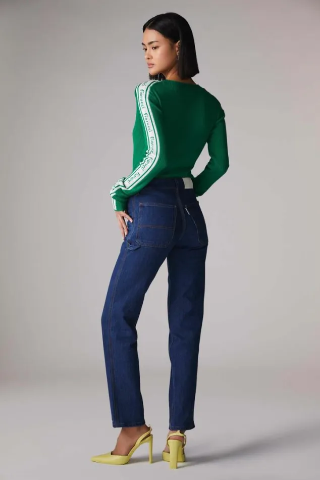 Flora Carpenter Jeans Mid Wash Mid Wash Women Fiorucci Flora Carpenter Jeans Mid Wash Mid Wash Women Fiorucci