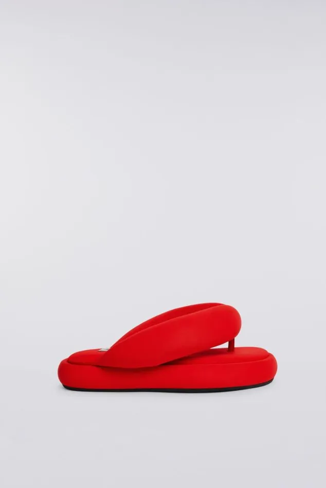 Fluff Flops Red Red Accessories Fiorucci