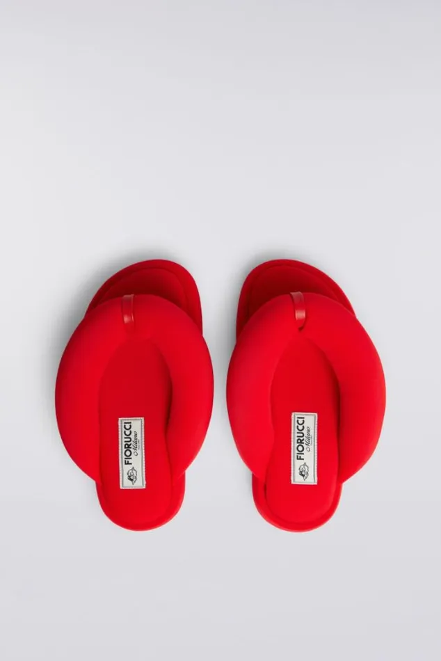 Fluff Flops Red Red Accessories Fiorucci Fluff Flops Red Red Accessories Fiorucci