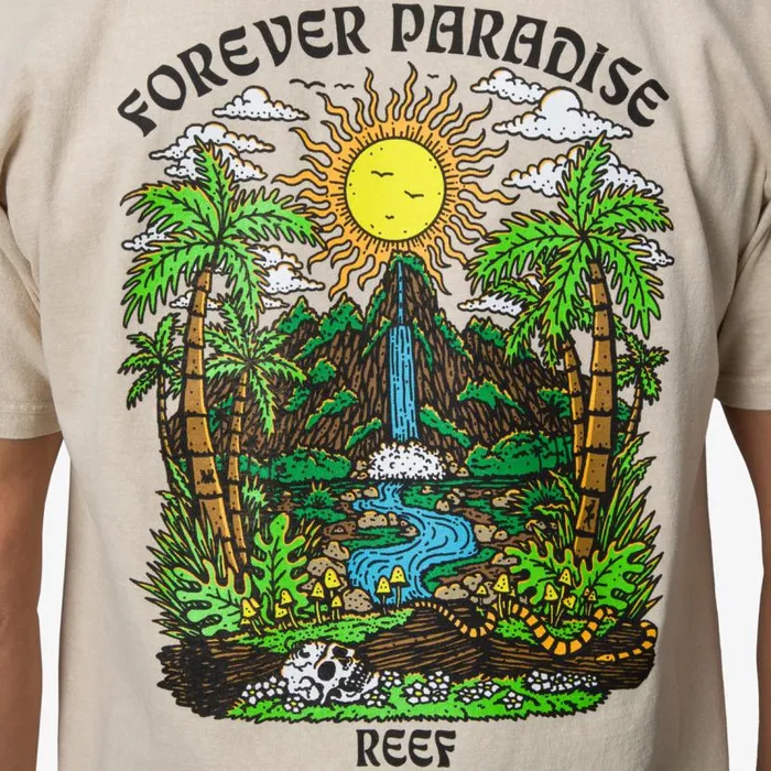 Forever Short Sleeve TShirt Fog Men Reef TShirts