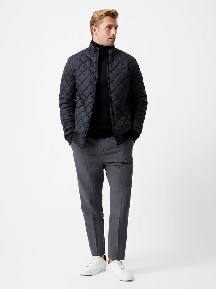 French Connection Coats and Jackets Man Quilted Jacket Black