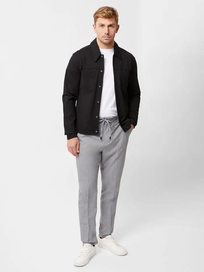 French Connection Coats and Jackets Man Scuba Jacket Black