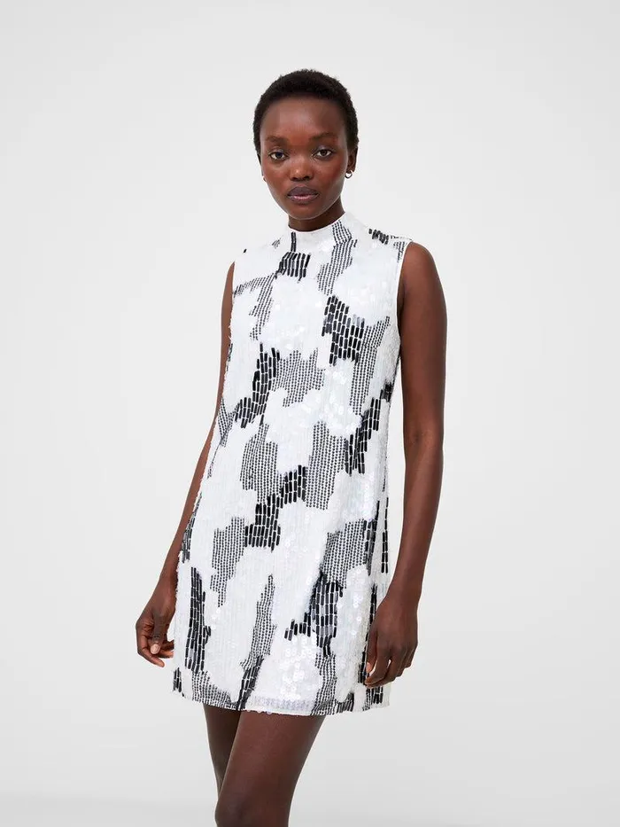 French Connection Dresses Woman Azariah Sequin Mini Dress Azariah Sequin