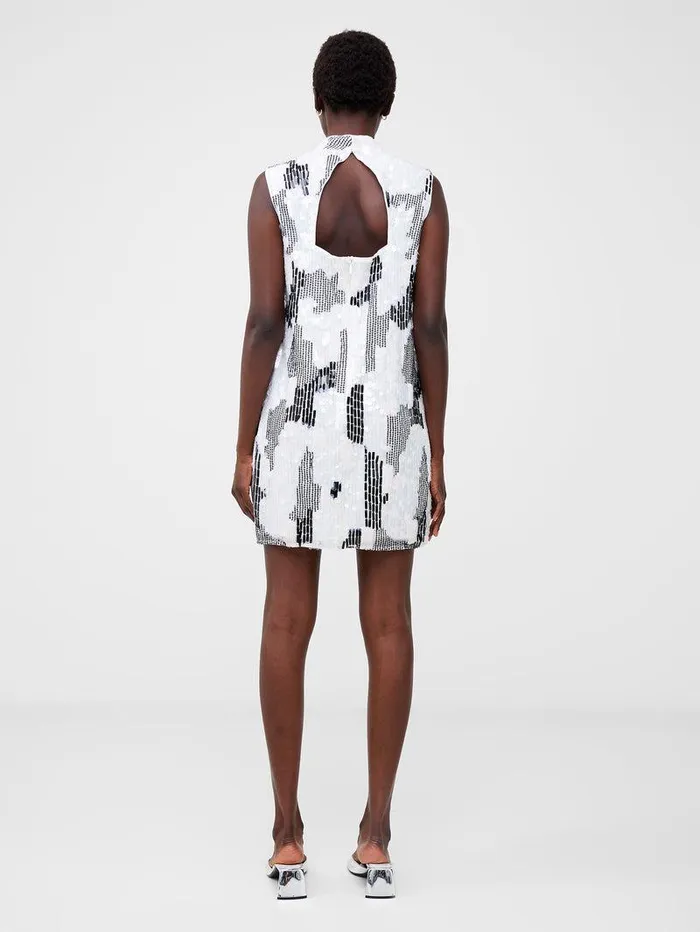 French Connection Dresses Woman Azariah Sequin Mini Dress Azariah Sequin