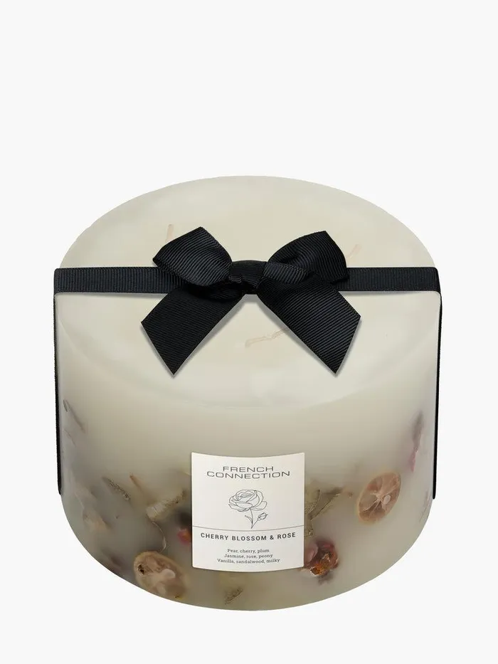 French Connection Home Accessories Home Cherry Blossom and Rose Botanical 15kg Candle Cherry Blossom