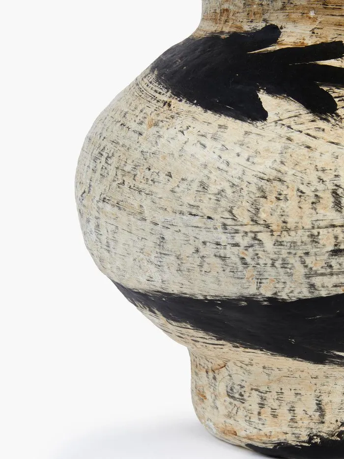 French Connection Home Accessories Home Hatheli Vase Blackwhite