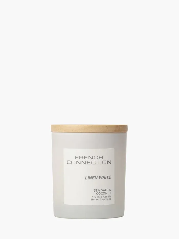 French Connection Home Accessories Home Linen White Serenity 322g Candle Sea Saltcoconut French Connection Home Accessories Home Linen White Serenity 322g Candle Sea Saltcoconut