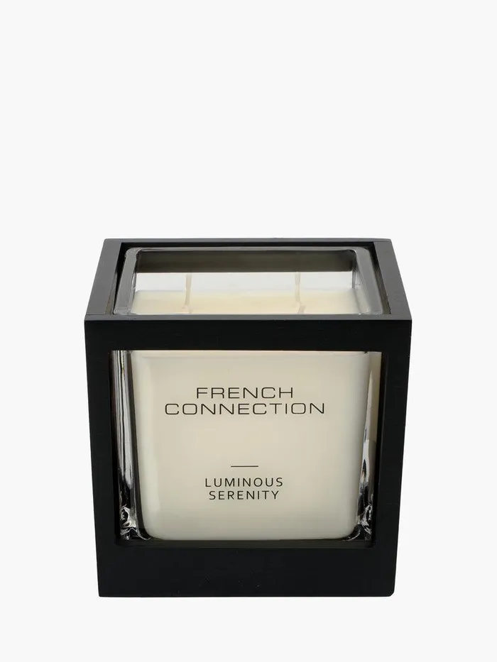 French Connection Home Accessories Home Luminous Serenity Signature 480g Candle Natural French Connection Home Accessories Home Luminous Serenity Signature 480g Candle Natural